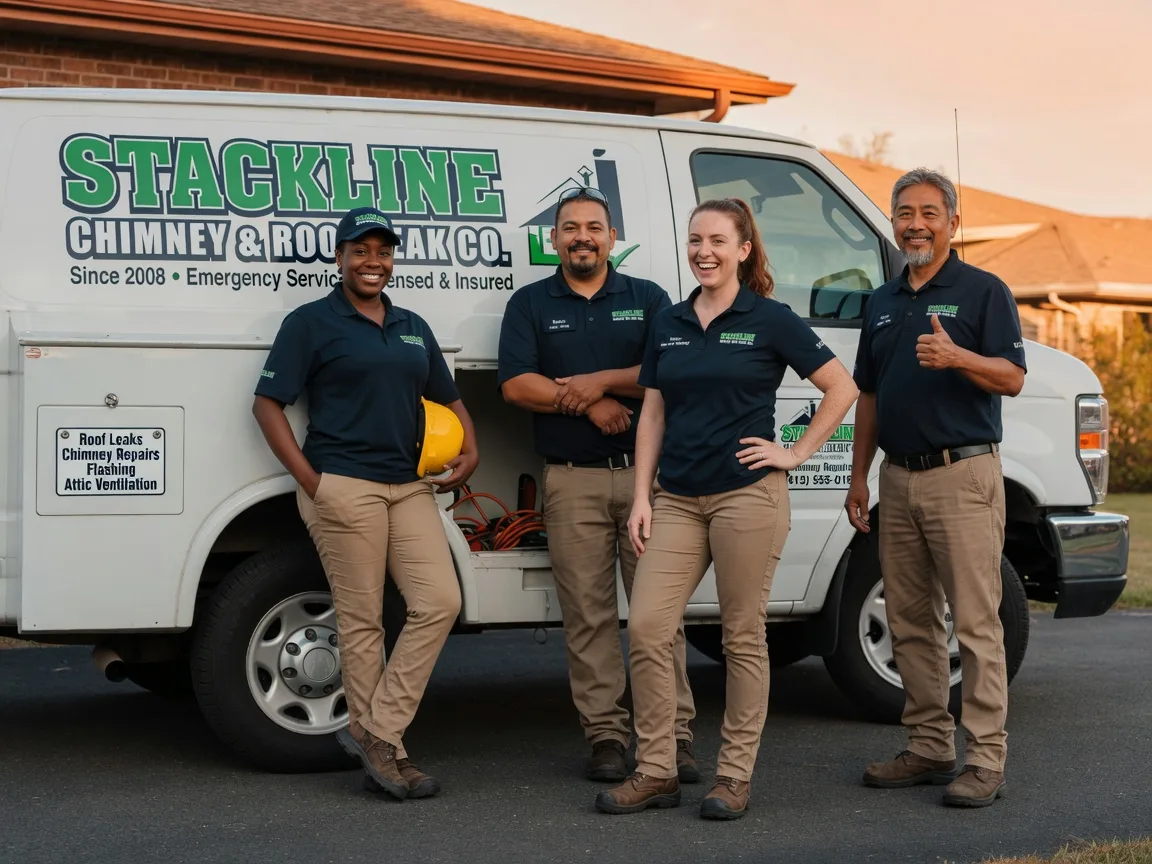 Chimney flashing repair company in Crockett Mills, TN